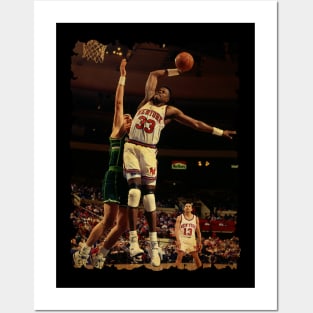 vintage patrick ewing dunk Posters and Art